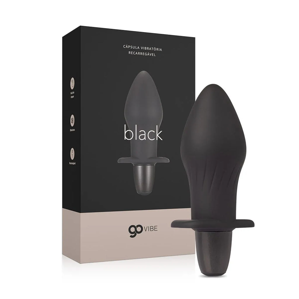 Black Plug Unissex Vibratório