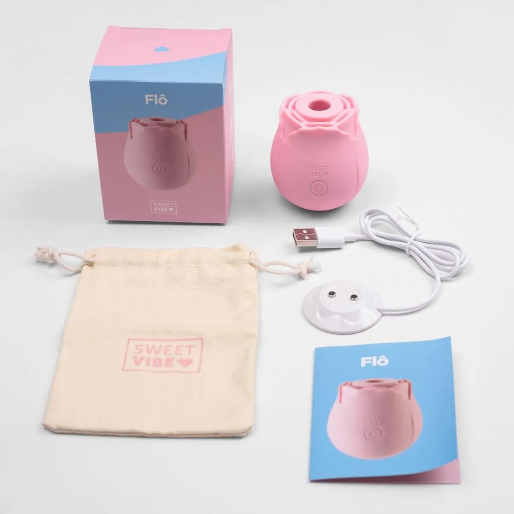 Flô Sugador com 10 Modos de Vibração