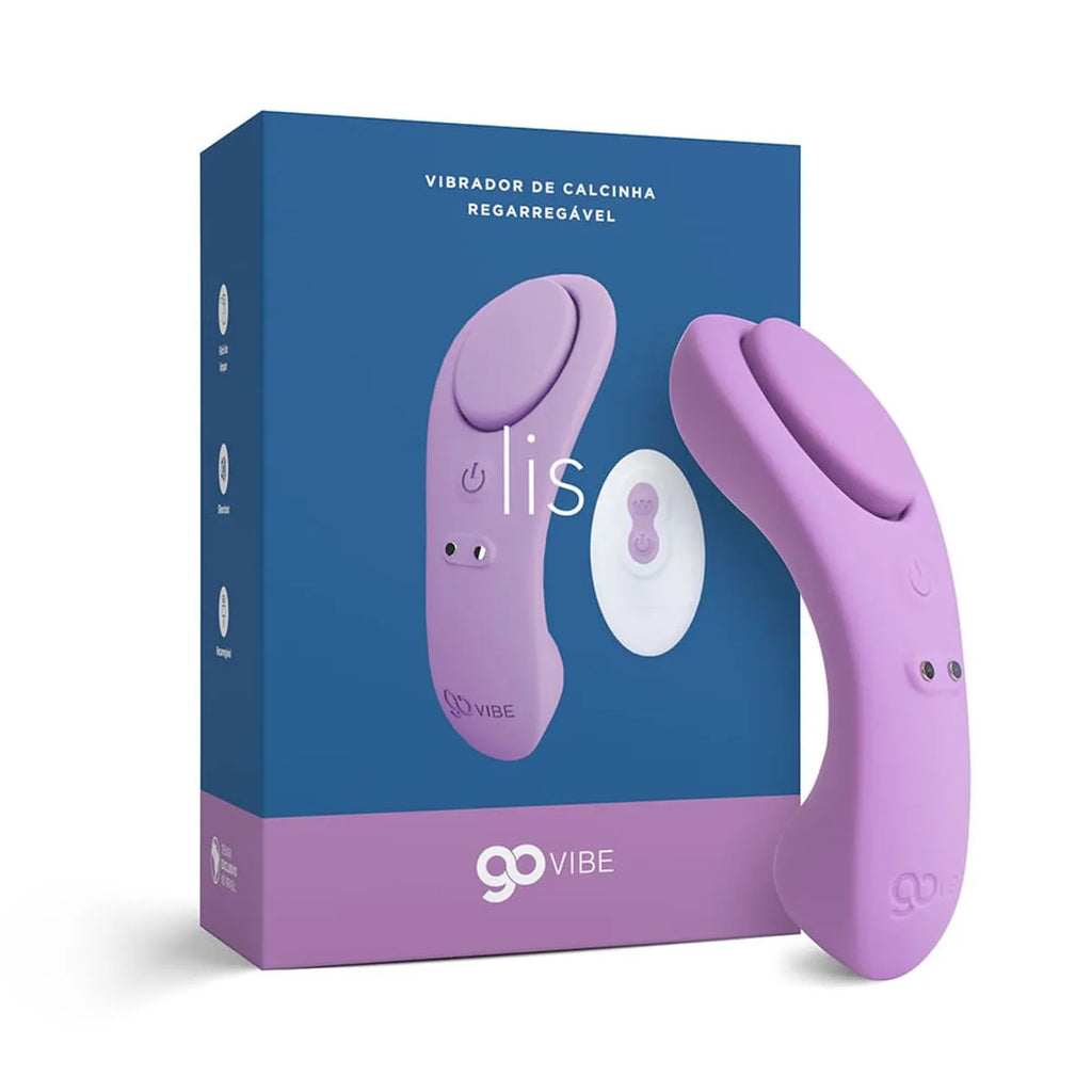 Lis Vibrador com Controle Remoto