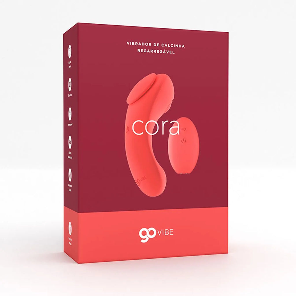 Cora Vibrador com Controle Remoto