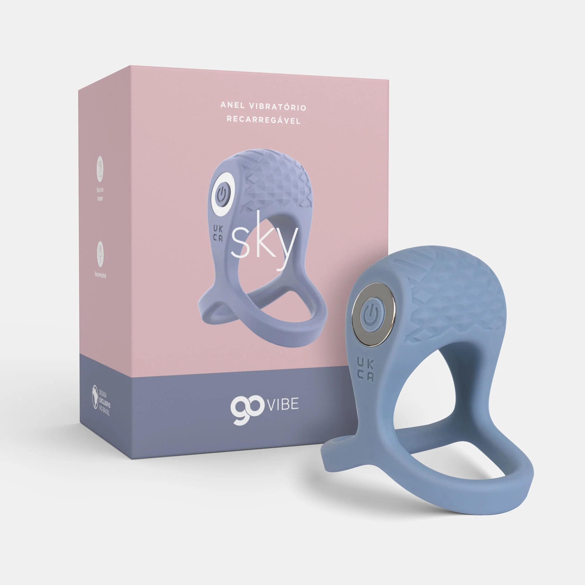 Anel Go Vibe Sky: Intensidade e Prazer Prolongado para a Intimidade a Dois