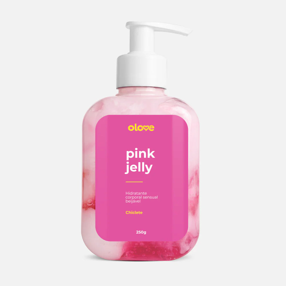 Pink Jelly de Chiclete Gel Beijável
